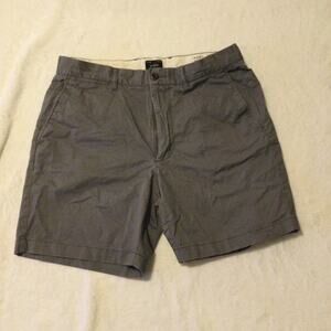 J. Crew Mens Size 32 Grey Chino Shorts